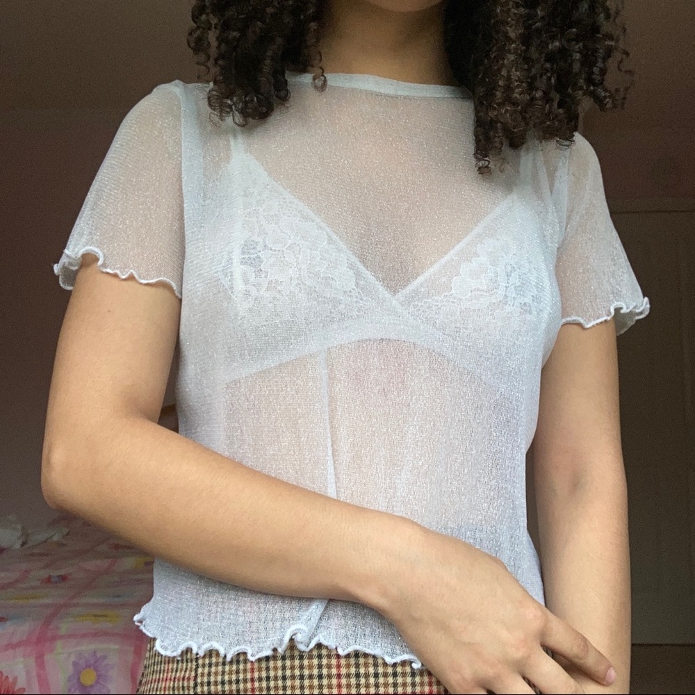 Mesh/See Through Top